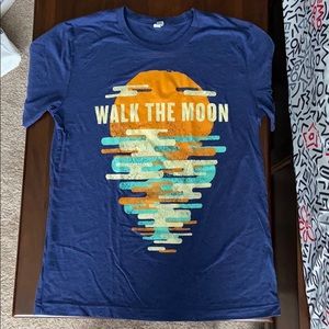 Walk The Moon sunset tour t-shirt